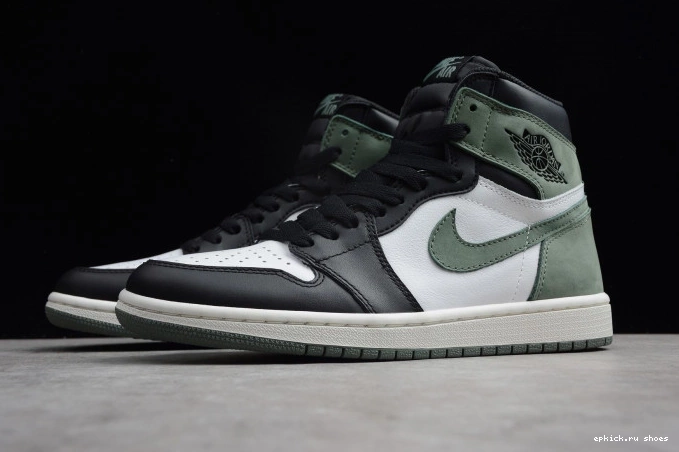 Cheap Green Retro 1 OG Jordan 555088-135 Air High Clay 0717
